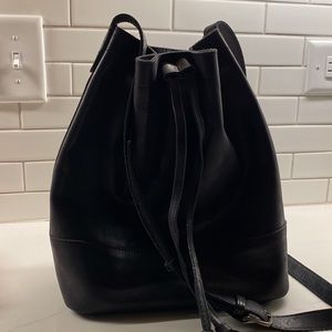 FashionABLE Black Bucket Bag